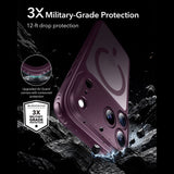 ESR iPhone 18 Pro Max / 17 Pro Max Classic Hybrid Cover - MagSafe Kompatibel - Rød