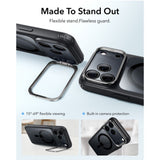 ESR iPhone 18 Pro / 17 Pro Classic Hybrid Kickstand Mobil Cover - MagSafe Kompatibel - Sort