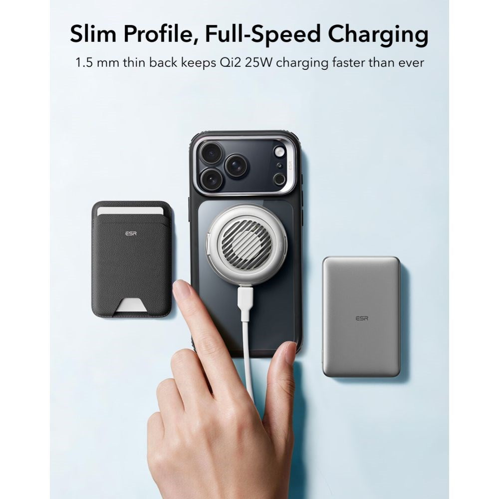 ESR iPhone 18 Pro / 17 Pro Classic Hybrid Kickstand Mobil Cover - MagSafe Kompatibel - Sort