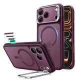 ESR iPhone 18 Pro / 17 Pro Classic Hybrid Kickstand Mobil Cover - MagSafe Kompatibel - Rød
