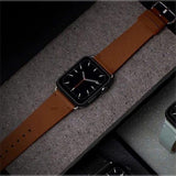 Apple Watch (38/40/SE/41/42mm) Native Union Classic Ægte Læder Rem - Brun