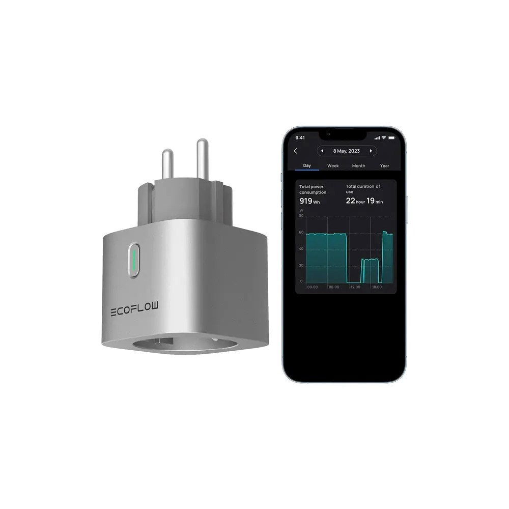 EcoFlow Smart Plug Oplader til Væg - Grå