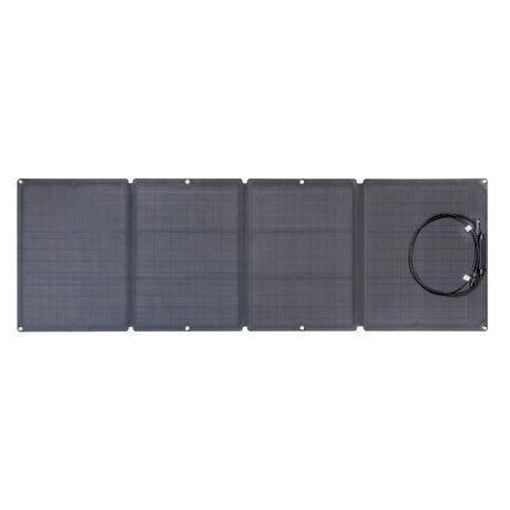 Ecoflow 110W Bærbar Solcellepanel  - Sort