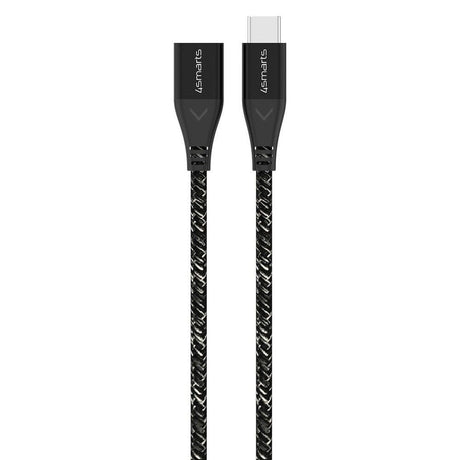 4smarts 60W Forlængerkabel - USB-C / 1.5m - Monokrom