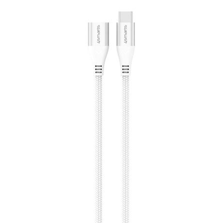 4smarts 60W Forlængerkabel - USB-C / 1.5m - Hvid