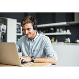 JVC Deep Bass HA-S36W True Wireless On-Ear Høretelefoner - Blå