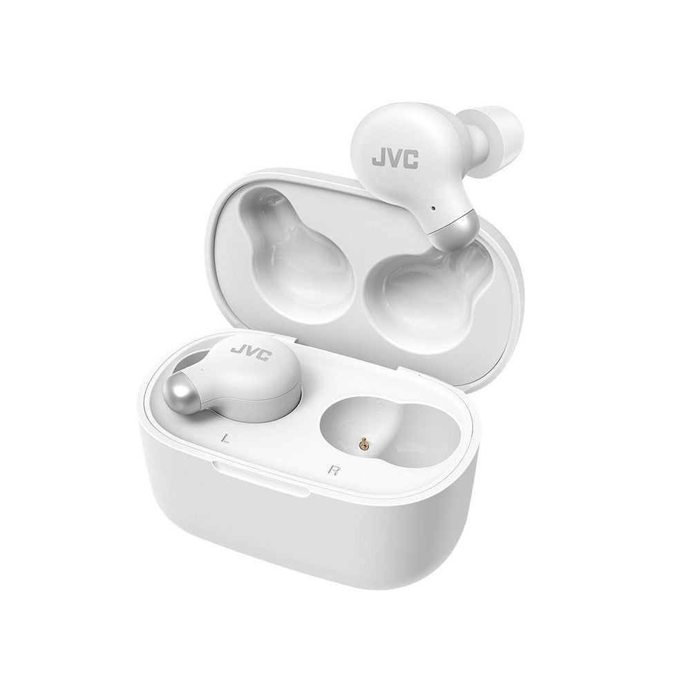 JVC Active Noise Cancelling HA-A25T True Wireless In-Ear Headset m. Memory Foam - Hvid