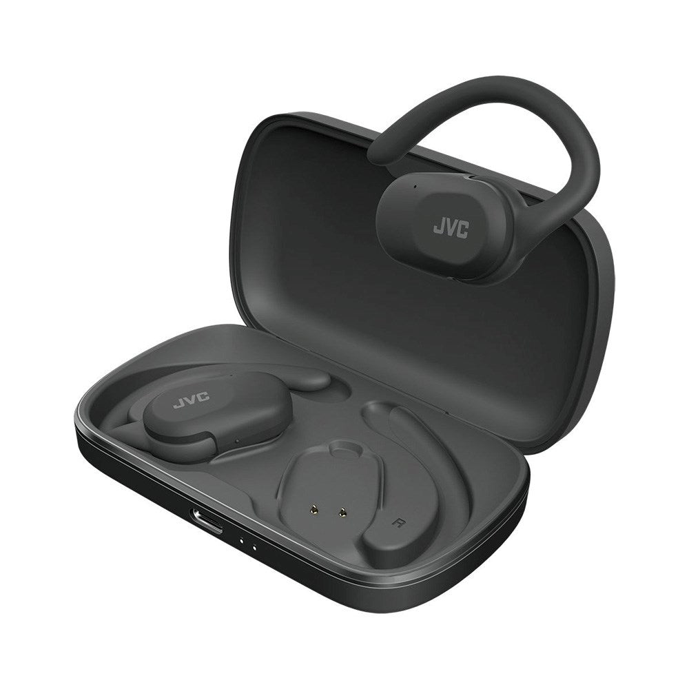 JVC Nearphones HA-NP40T True Wireless Open-Ear Headset - Sort
