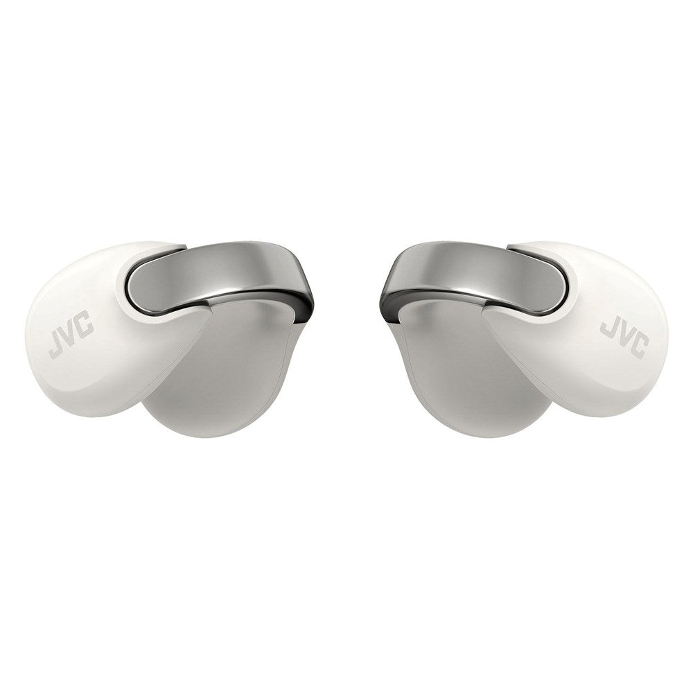 JVC Nearphones HA-NP1T True Wireless Cuff Headset - Open-Ear - Hvid
