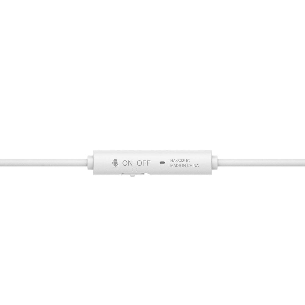 JVC HA-S33UC On-Ear Høretelefoner m. Ledning - Hvid