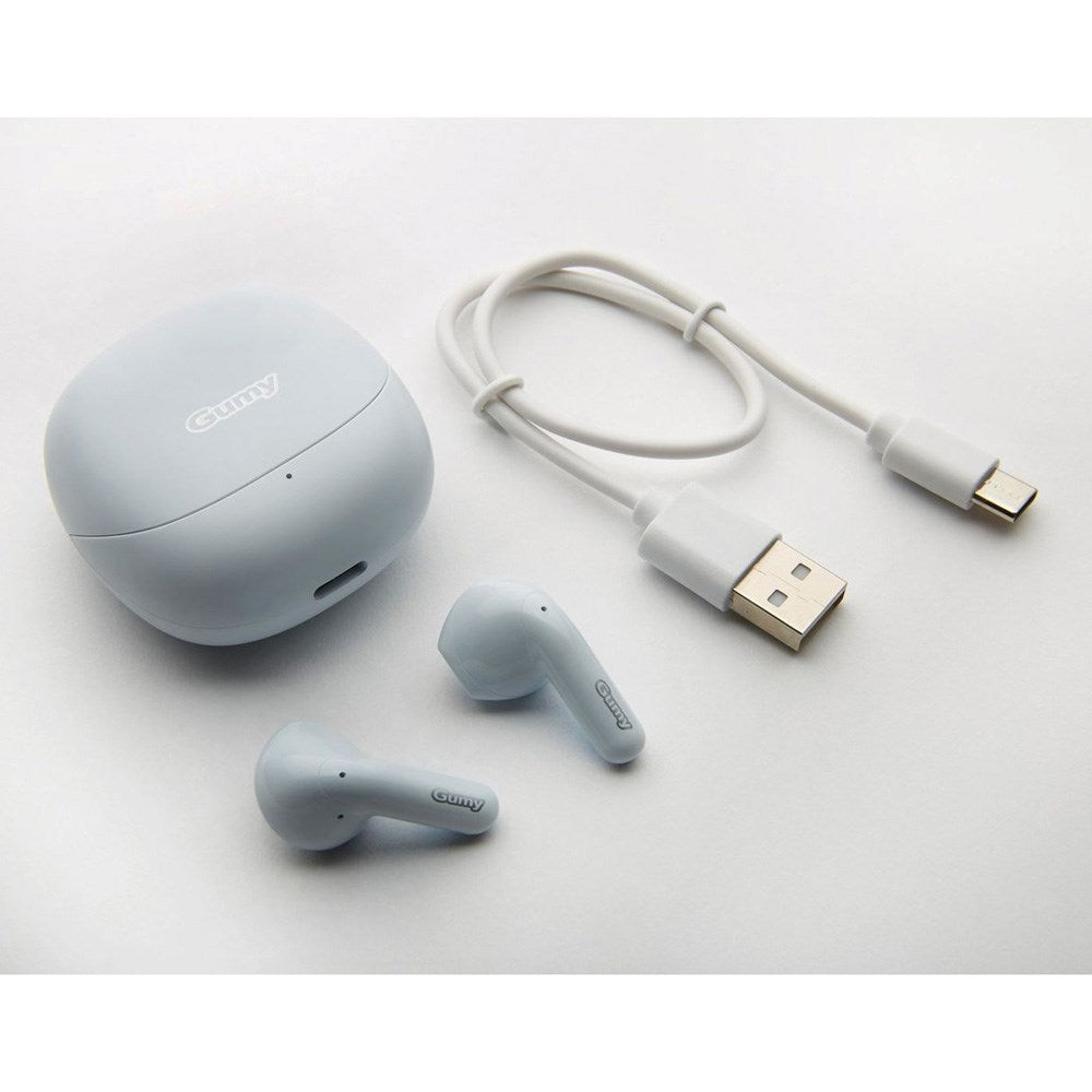 JVC Gumy True Wireless Høretelefoner - In-Ear - Lyseblå