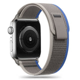 Nylon Pro Rem til Apple Watch (38/40/SE/41/42mm) Tech-Protect - Grå / Blå