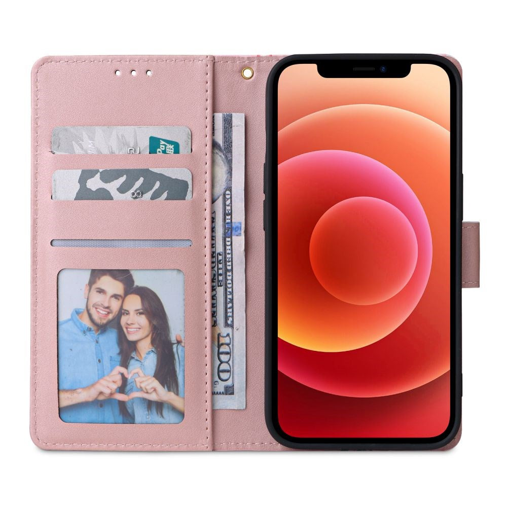 Samsung Galaxy M23 (5G) Tech-Protect Flip Wallet m. Pung - Blossom Flower