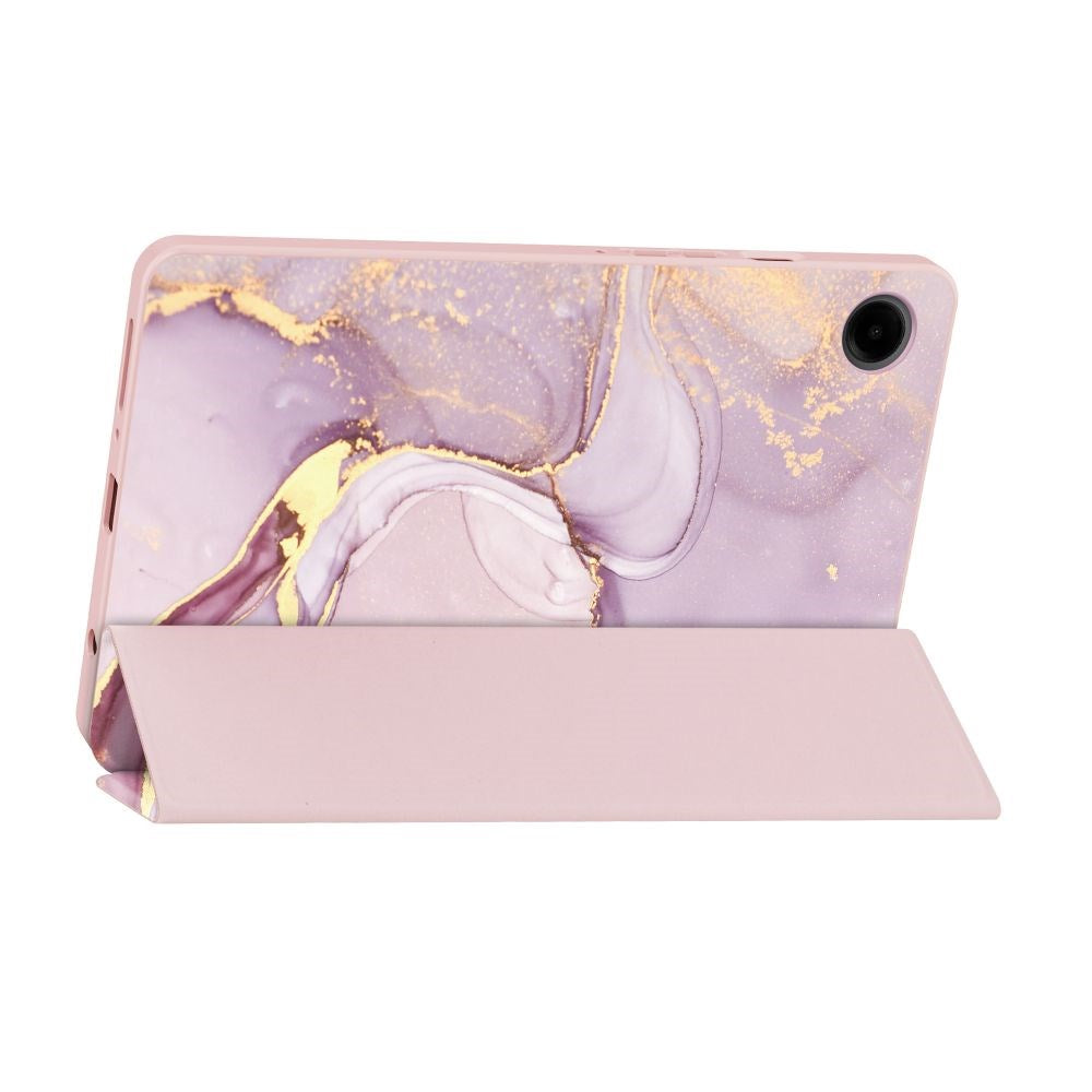 Samsung Galaxy Tab A9 Tech-Protect Smartcase Cover Tri-fold - Marble