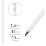 Tech-Protect Active Pencil Stylus - Hvid