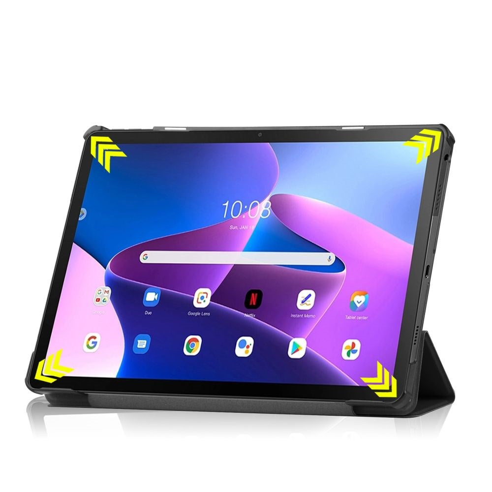 Lenovo Tab M10 Plus (3. Gen) 10.6" (TB-125F/128F) Tech-Protect Smartcase Tri-fold Cover - Sort