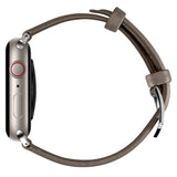 Apple Watch (38/40/SE/41/42mm)  Cyrill Læder Rem - Classic Look - Grå