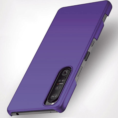 Sony Xperia 1 IV Ultra Slim Bagsidecover - Modstandsdygtig mod Ridser - Blå/Lilla