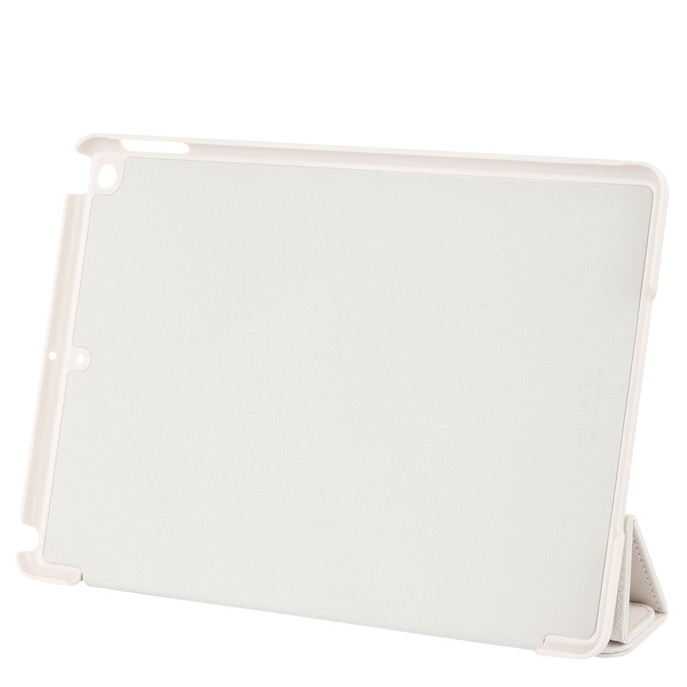 iPad 10.2" (2021 / 2020 / 2019) Holdit Smart Flip Cover - Light Beige