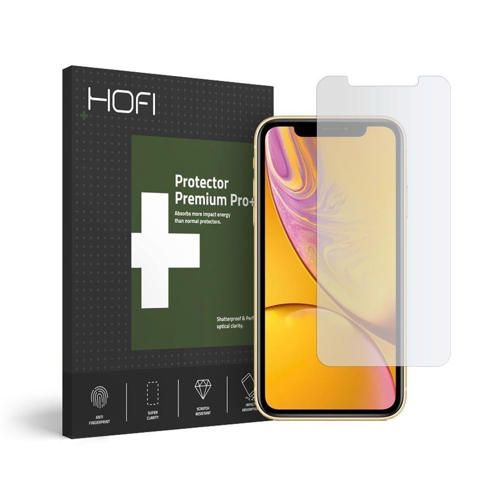 HOFI Premium iPhone 11 Hærdet Glas - Case Friendly - Gennemsigtig