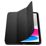 iPad 10.9" (2022) Spigen Urban Fit Stof Flip Cover m. Pen Holder - Sort