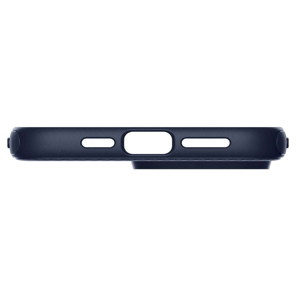 iPhone 14 Pro Spigen Mag Armor Bagside Cover - MagSafe Kompatibel - Navy Blue