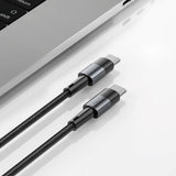 Tech-Protect Ultraboost USB-C til USB-C Kabel 1000W/5A 3m - Sort