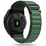 Universal Garmin 22mm QuickFit Tech-Protect Nylon Pro Rem - Grøn