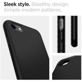 SPIGEN Liquid Armor Cover iPhone SE (2022/2020) / 8/7 - Sort