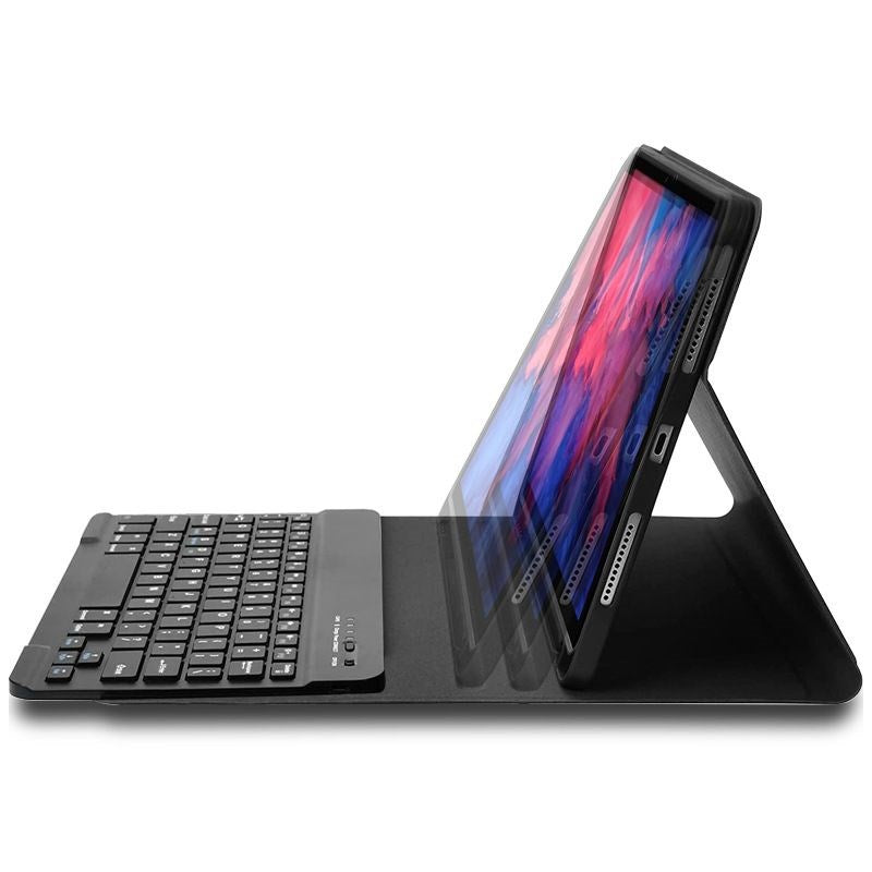 Lenovo Tab M10 Plus (3. Gen) 10.6" (TB-125F/128F) Tech-Protect Keyboard Cover m. Pencil Holder - Engelsk Layout - Sort