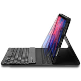 Lenovo Tab M10 Plus (3. Gen) 10.6" (TB-125F/128F) Tech-Protect Keyboard Cover m. Pencil Holder - Engelsk Layout - Sort