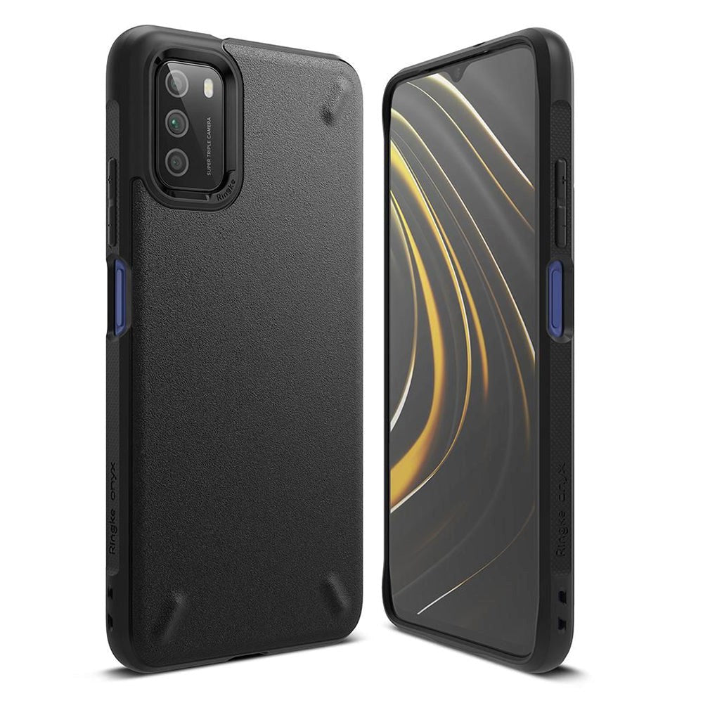 Xiaomi Poco M3 Ringke Onyx Case - Sort