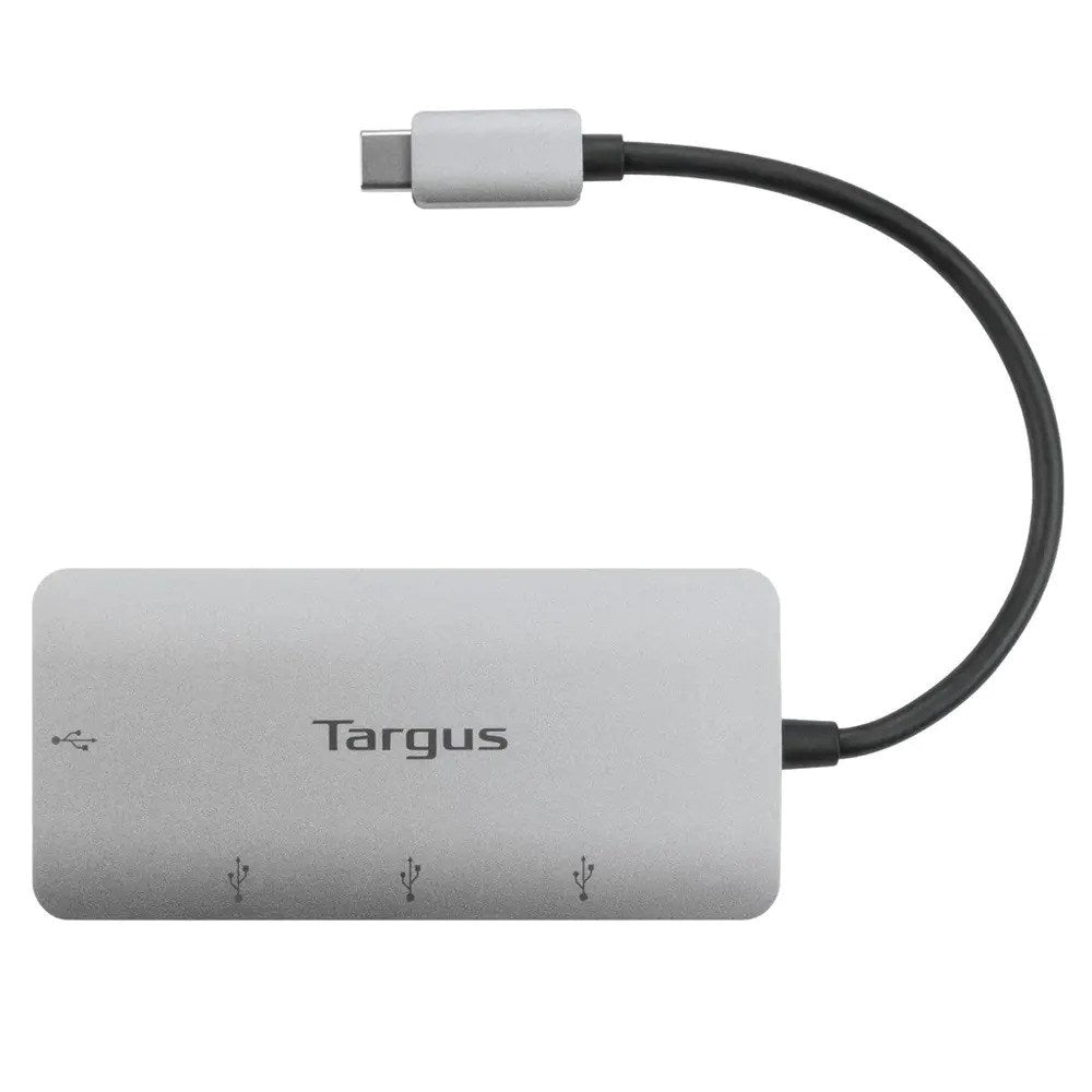 Targus - USB-C Hub - 4x USB-A - Sølv