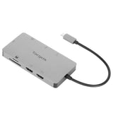 Targus USB-C Hub Dockingstation - 100W - Sølv