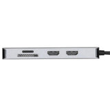 Targus USB-C Hub Dockingstation - 100W - Sølv