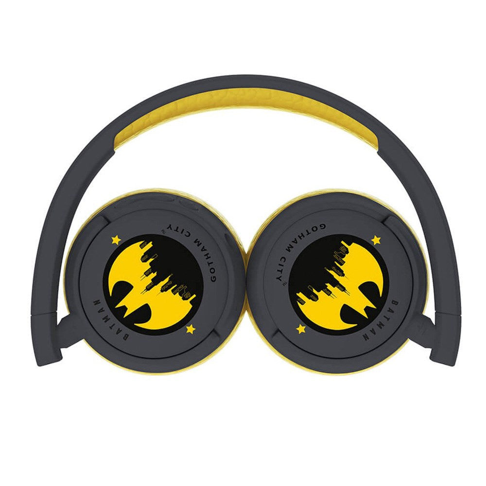 Trådløst Børne On-Ear Headset Max. 95dB - 3-7 År - Batman - Sort / Gul