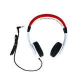 Hello Kitty OTL On-Ear Børne Headset m. 3D Ører - Max. 85dB - Hvid / Rød