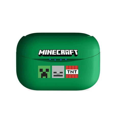 OTL Minecraft In-Ear True Wireless Headset - Grøn