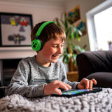 OTL Minecraft On-Ear Bluetooth Headset til Børn - Grøn / Sort