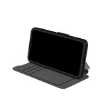 Samsung Galaxy S24 Tech21 Evo Lite Wallet Læder Cover m. Pung - Sort