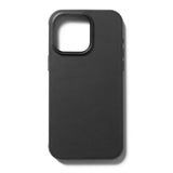 Mujjo iPhone 15 Pro Max Leather Shield Cover - MagSafe Kompatibel - Sort