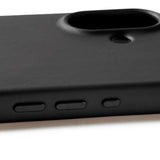 iPhone 17 Mujjo Leather Cover - MagSafe Kompatibel - Black