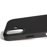 iPhone 17 Mujjo Leather Cover - MagSafe Kompatibel - Black