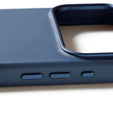 iPhone 17 Pro Max Mujjo Leather Cover - MagSafe Kompatibel - Monaco Blue