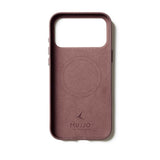 iPhone 17 Pro Max Mujjo Leather Cover - MagSafe Kompatibel - Bronze Red