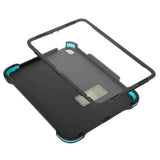 Targus iPad 11" (2025) / iPad 10.9" (2024 / 2022) Håndværker Tablet Cover m. Skærmbeskyttelse og Ståfunktion - Sort / Lyseblå
