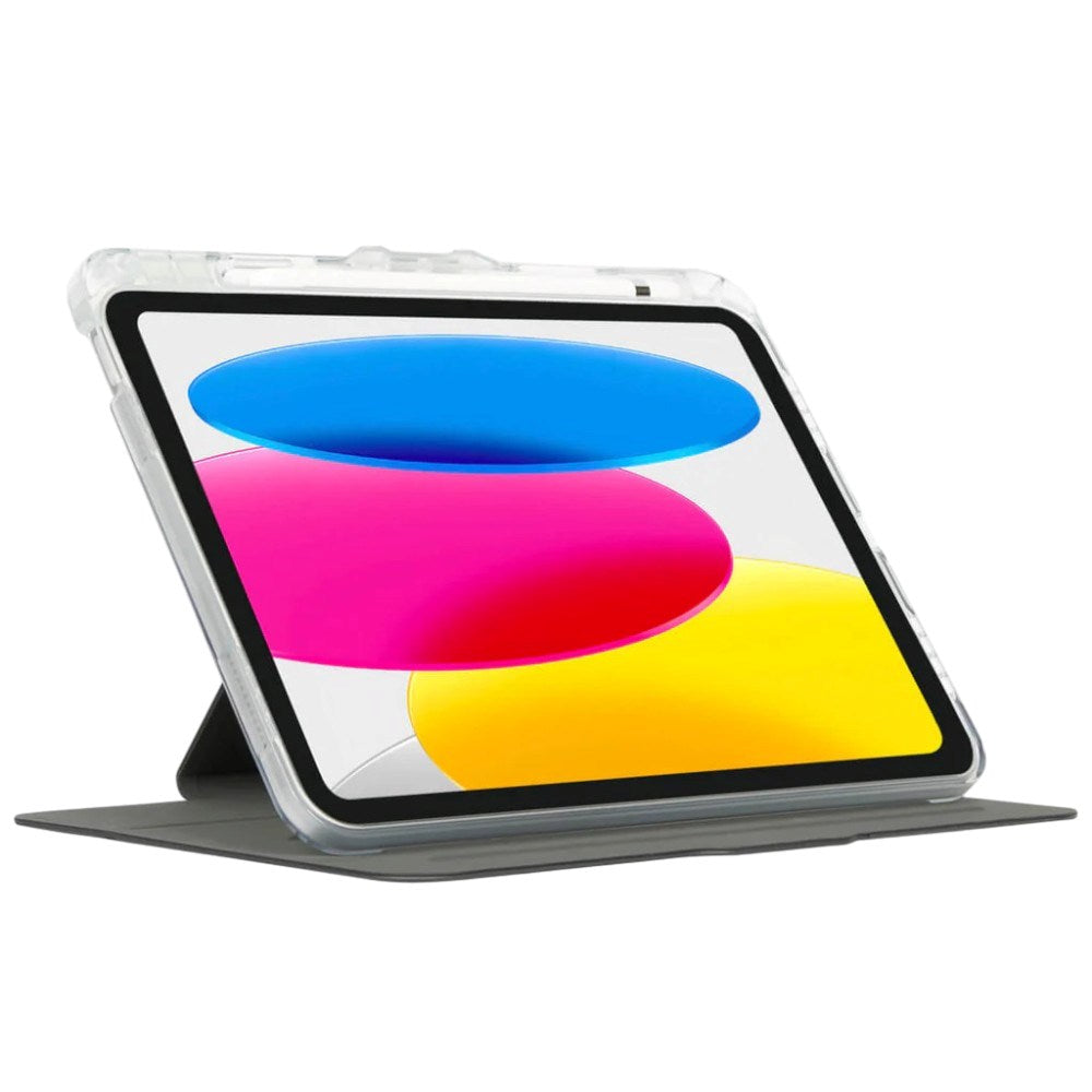 Targus VersaVu iPad 11" (2025) / iPad 10.9" (2024 / 2022) Flip Tablet Cover - Gennemsigtig / Grå