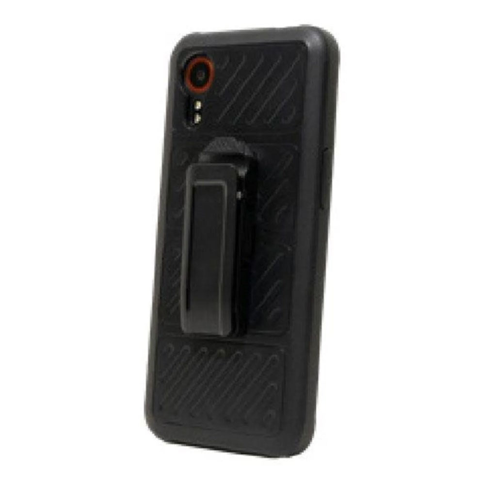Samsung Galaxy Xcover 7 Targus Hybrid Plast Bagside Cover m. Bælteclips - Sort