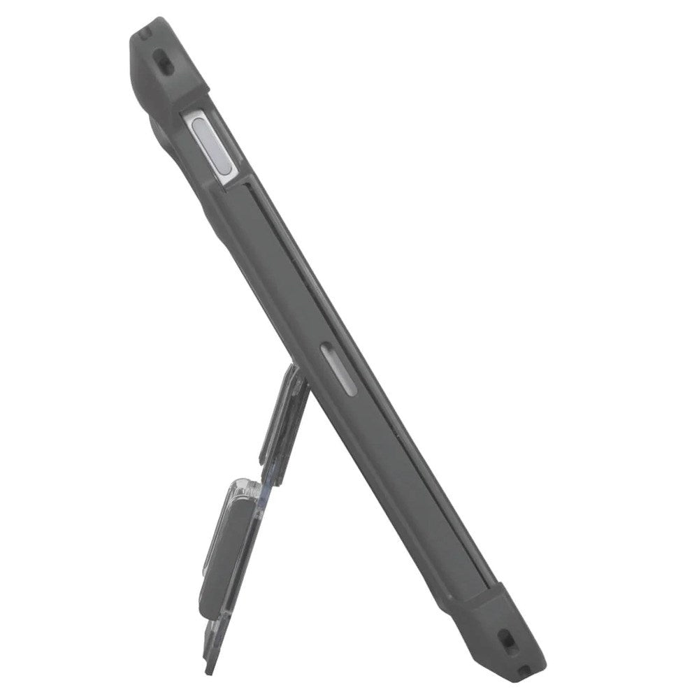 Targus iPad Air 11" (2026 / 2025 / 2024) / iPad Air (2022 / 2020) / iPad Pro 11" (2022 / 2021 / 2020 / 2018) Håndværker Tablet Cover m. Ståfunktion og Skærmbeskyttelse - Grå / Gennemsigtig