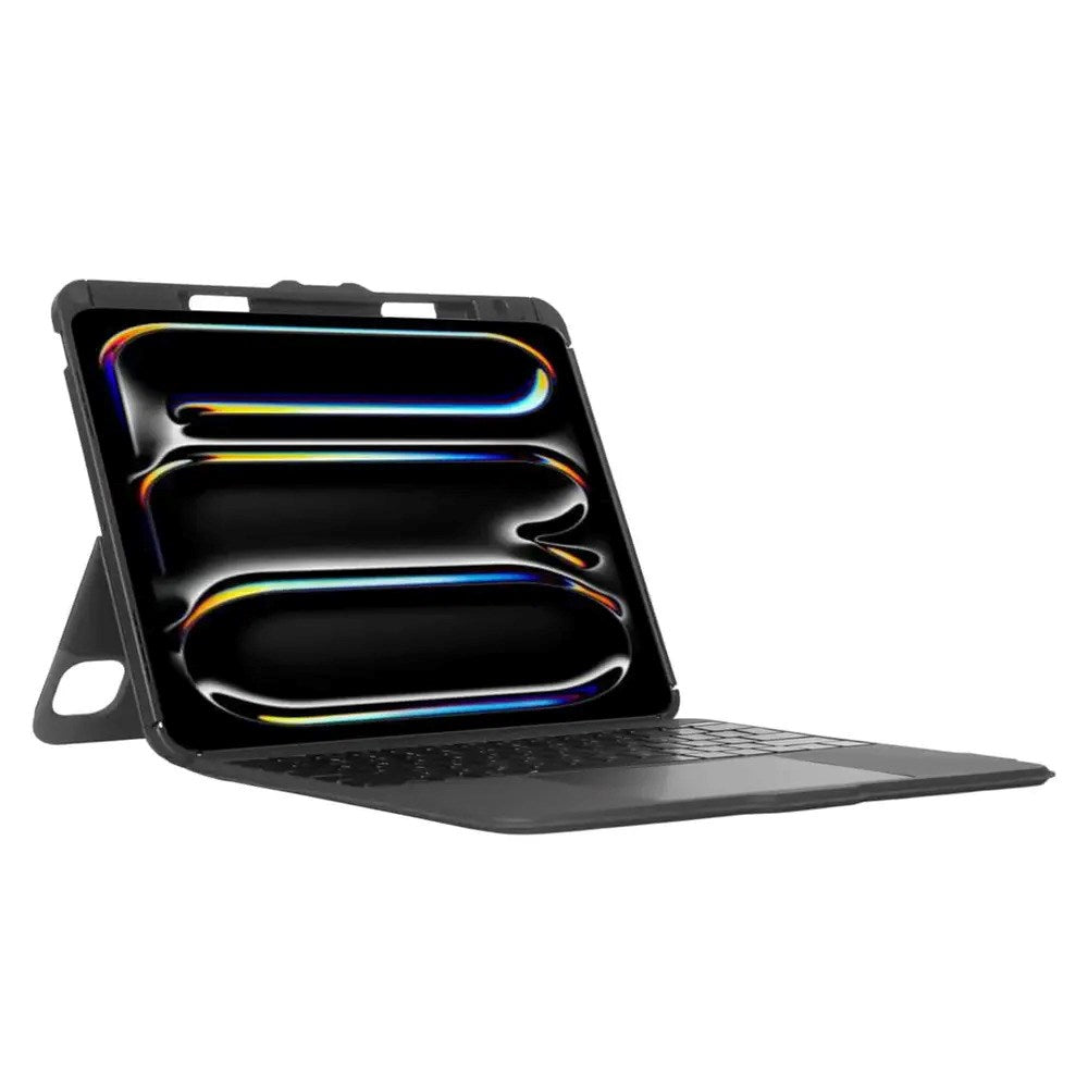 Targus VersaVu iPad Pro 13" (2025 / 2024) Flip Cover med Nordisk Keyboard Layout - Sort